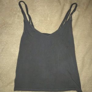 American Eagle tank top with braided detail